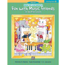 Music for Little Mozarts Book 2 Coloring