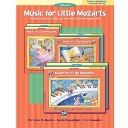Music for Little Mozarts Book 1 & 2 Teacher's Handbook