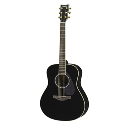 Yamaha Dreadnought Acous-Elec Guitar Black