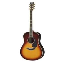 Yamaha Dreadnought Acous-Elec Guitar Brown Sunburst