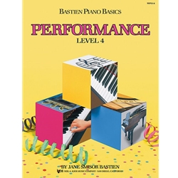 Bastien Piano Basics Level 4 Performance