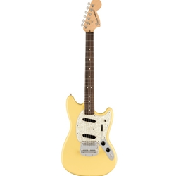 Fender American Performer Mustang Electric Guitar Vintage White W/ Gig Bag