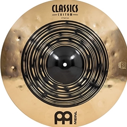 Meinl 18" Classics Custom Dual Crash Cymbal