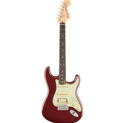 Fender American Performer Strat Electric Guitar HSS Aubergine